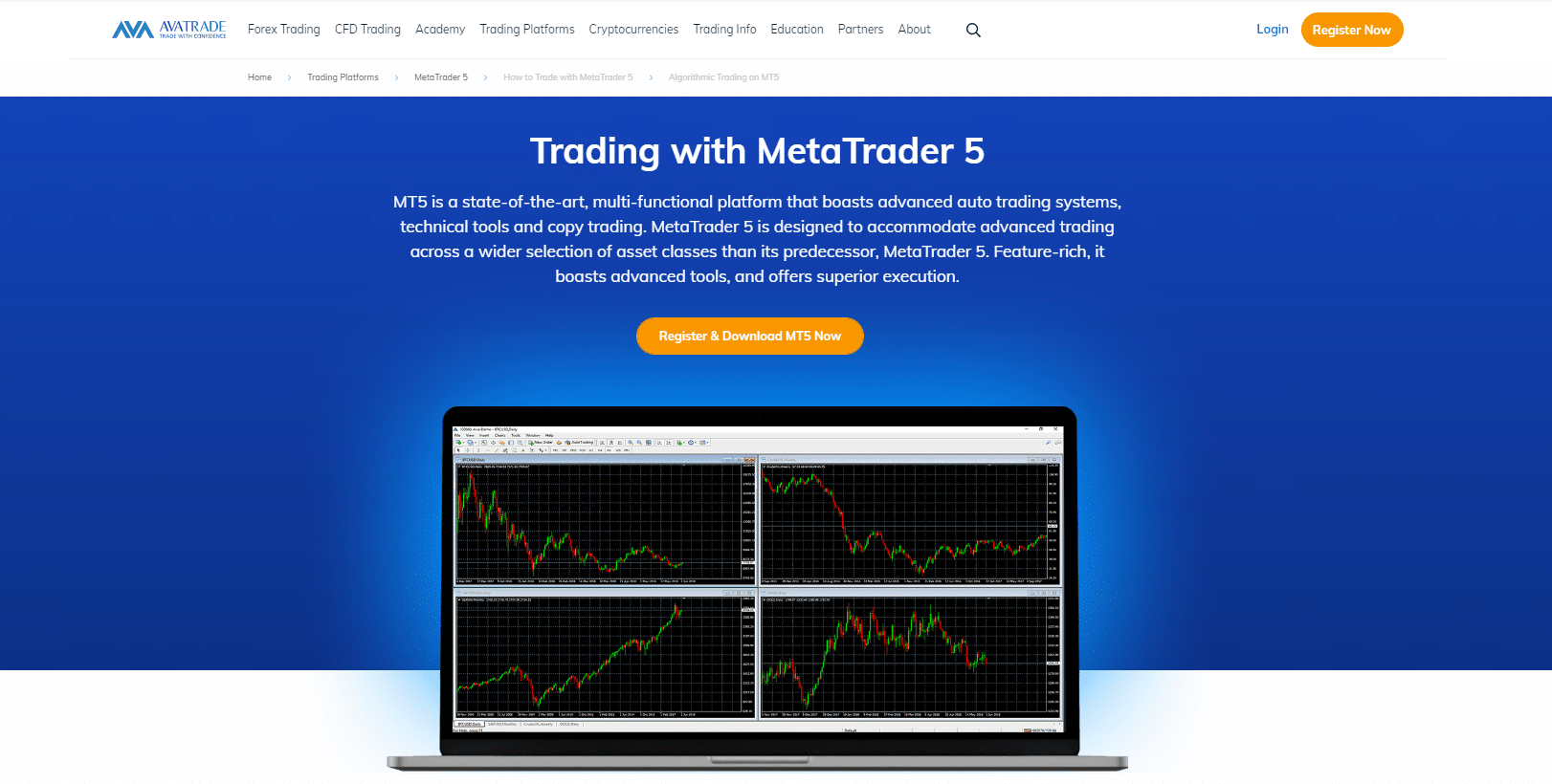 AvaTrade Trading with Metatrader 5