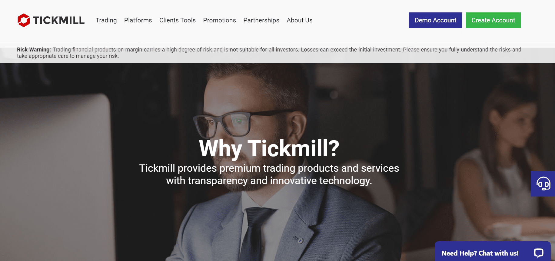 Tickmill Overview