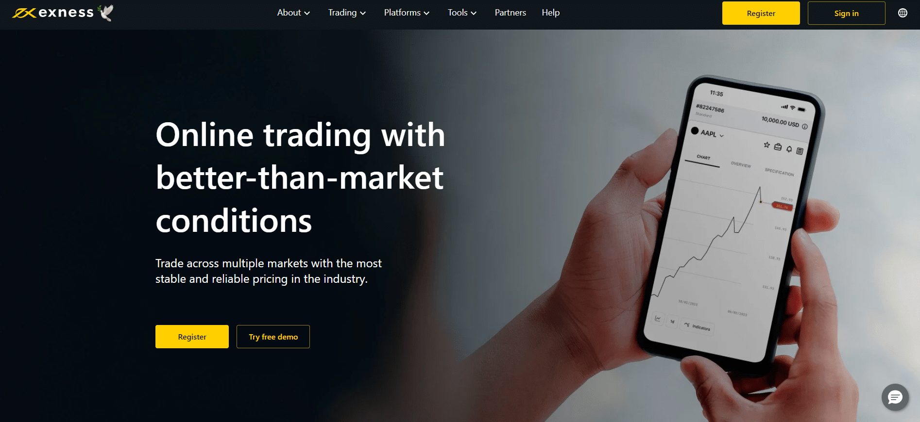 Best Forex Trading App - Exness