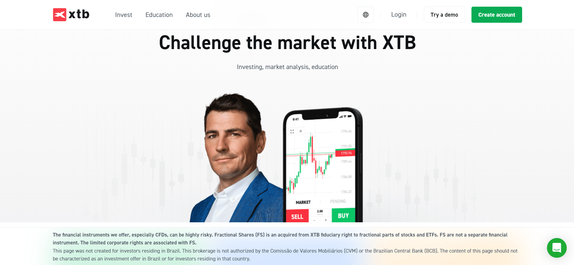 Best Volatility 75 VIX 75 Broker in the Ivory Coast - XTB