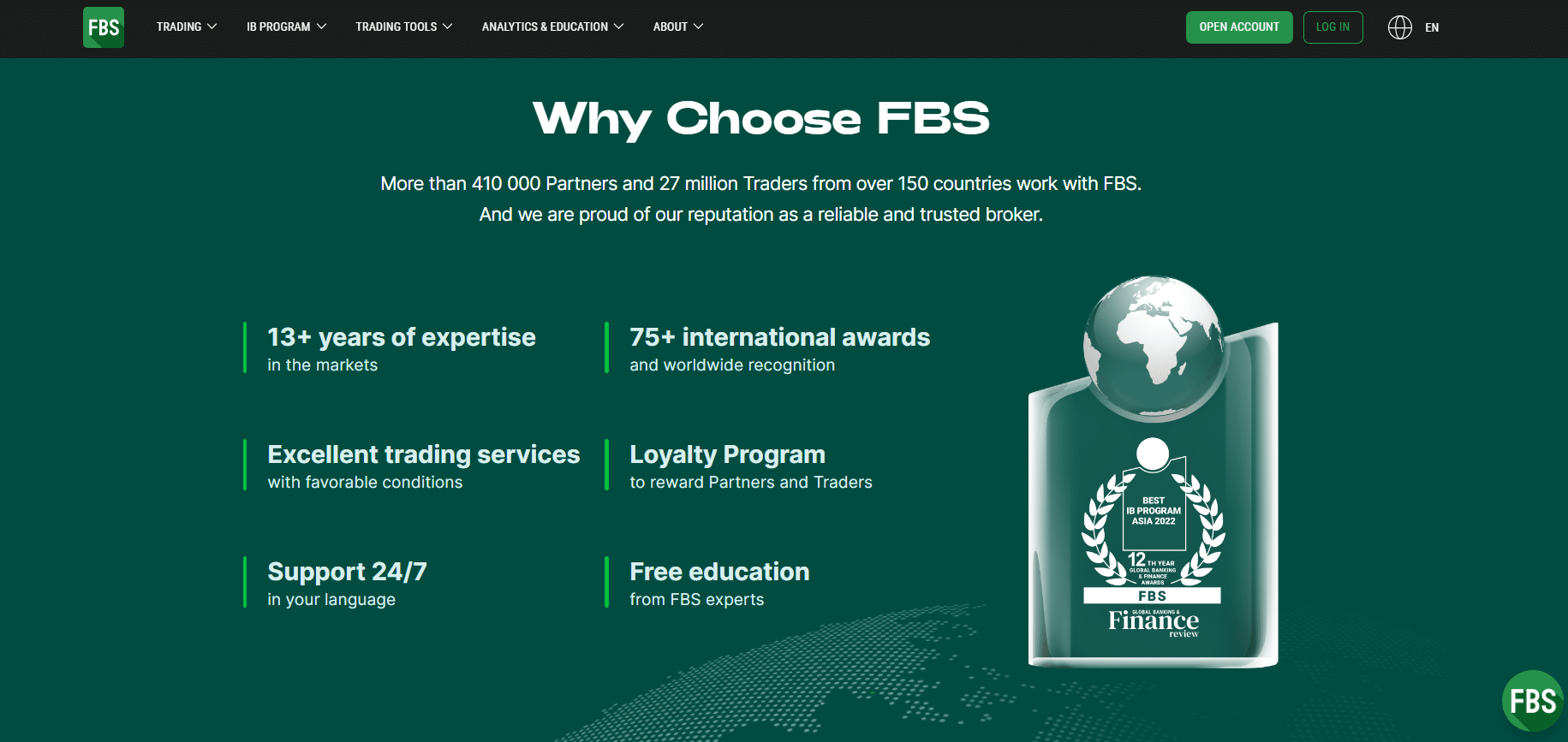 FBS Bonuses and Promotions