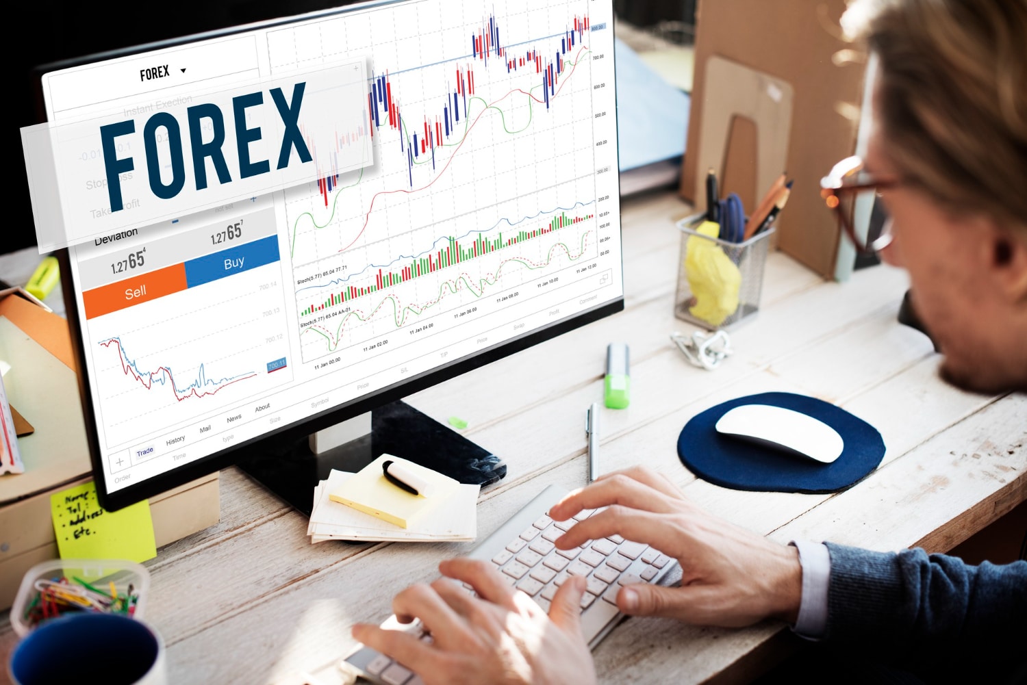 How does a Forex trading platform work